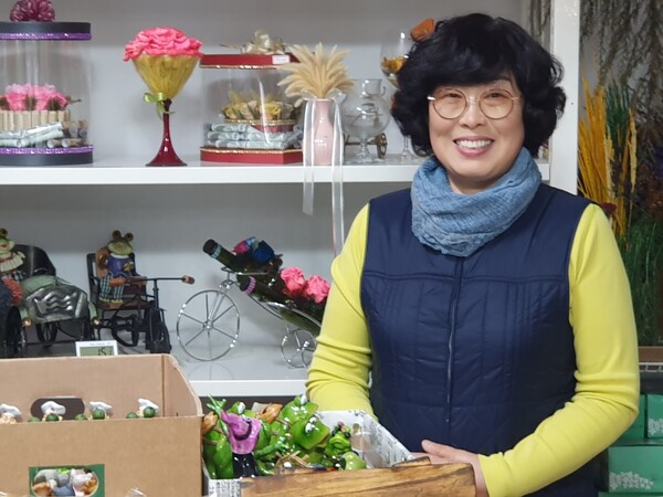 임효옥 ‘보존화’ 공방  '꽃 골짜기' 대표